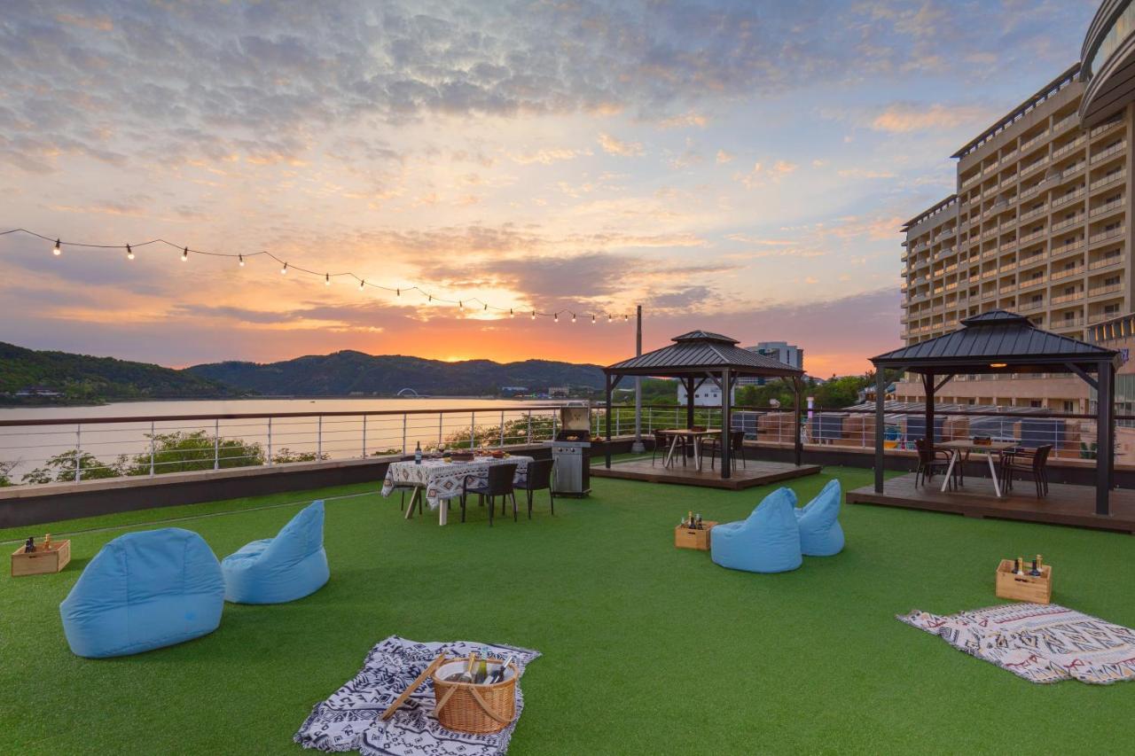 Hotel Sono Belle Gyeongju Exterior foto